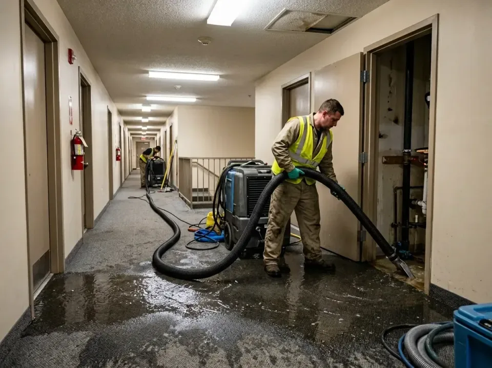 multi-unit-apartment-hallway-f-005 — frequently asked questions, Emergency Burst Pipe Water Extraction & Removal in Llano, TX